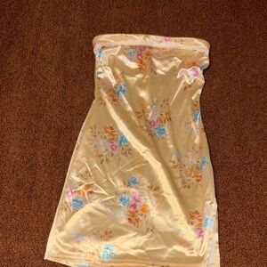 Lucy in the Sky White Strapless Dress